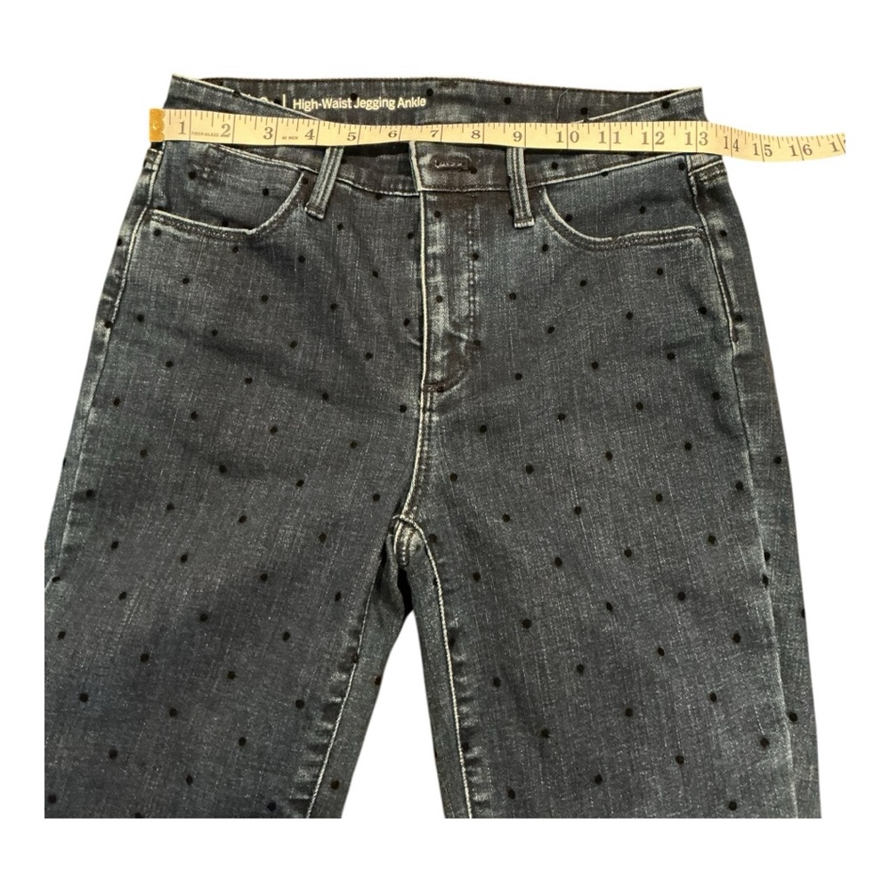 Talbots High-Waist Jegging Ankle Jeans Polka Dot | Women’s Size 2P - Picture 4 of 8